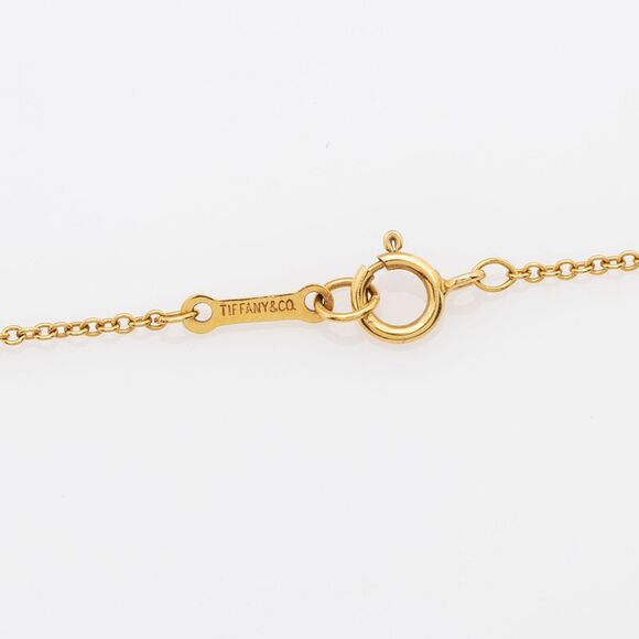 Tiffany & Co. Elsa Peretti 18k Gold Bean 9mm Necklace - Picture 4 of 6